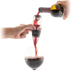 Aireador de Vino Profesional con Soporte Torre y Base Antigoteo Winair InnovaGoods