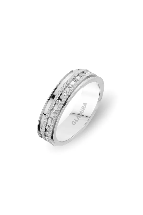 Anillo Boda Mujer Alluring Letter