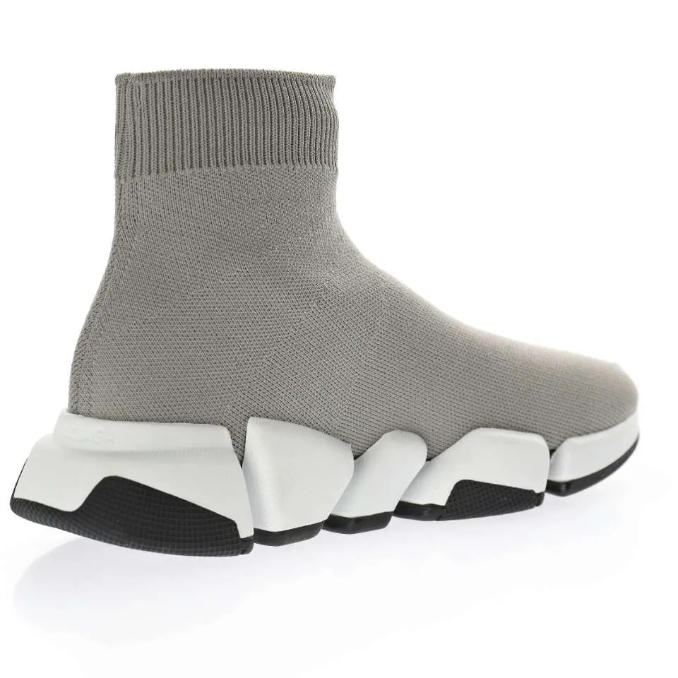 Balenciaga White Speed Sneakers