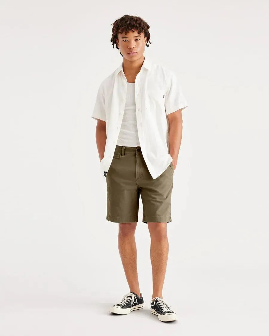 Bermuda Dockers Straight Fit California Camo Green