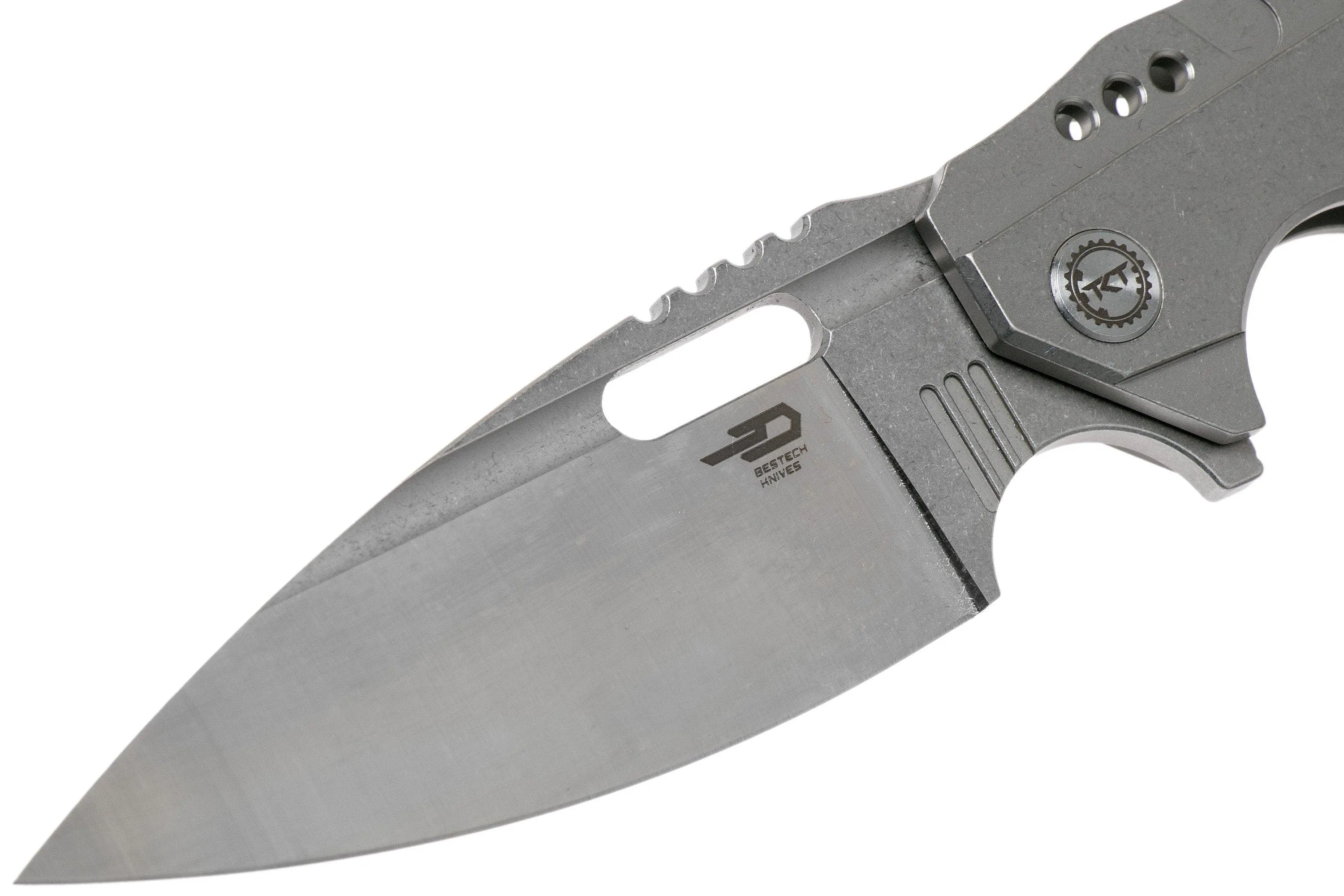 Bestech Shodan BT1910A Satin Stonewash navaja, Todd Knife & Tool Design