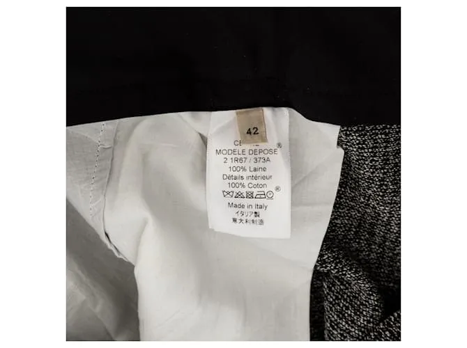 Céline Pantalones de lana Celine Multicolor 