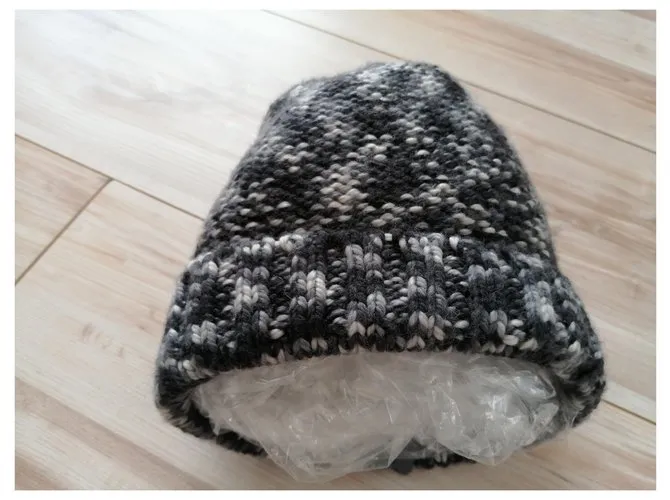 Ekyog gorro de lana Gris 