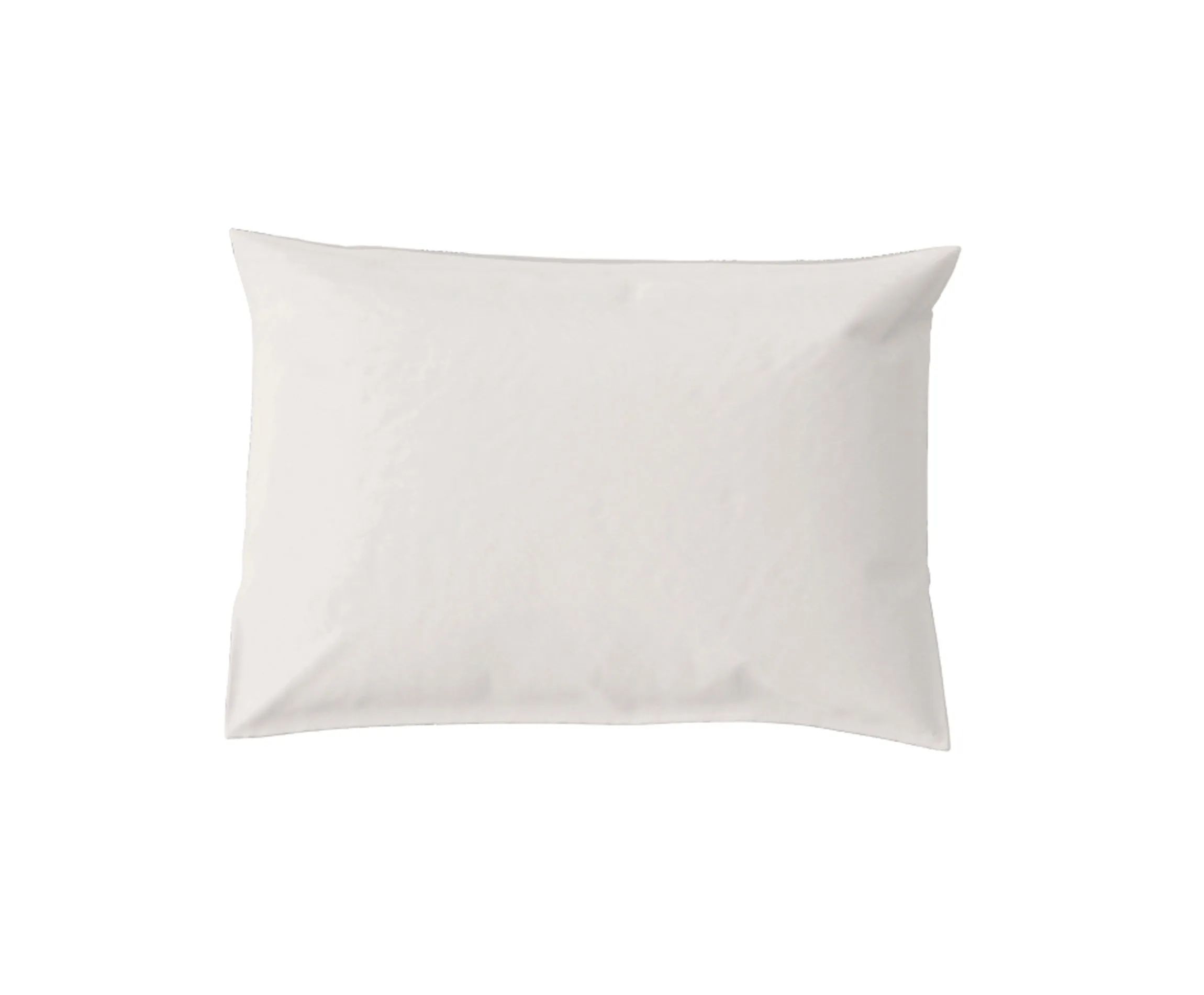 Funda Almohada Lisa Satén Blanco Cama 105