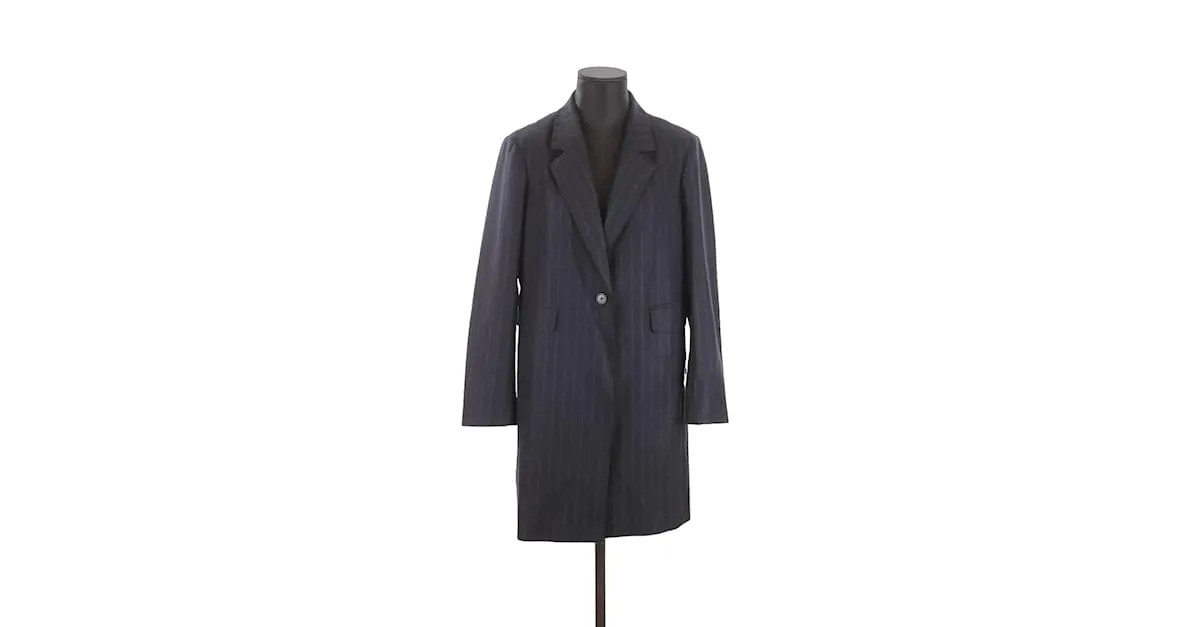 Gerard Darel Abrigo de lana Azul 