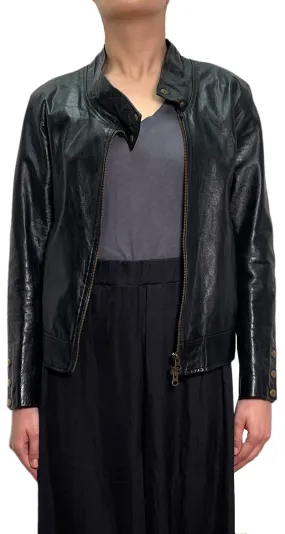 LAS PEPAS Chaqueta Cuero Negra