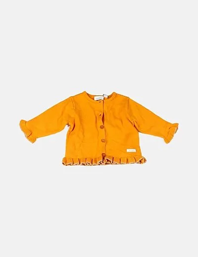 Name it Chaqueta naranja punto glitter