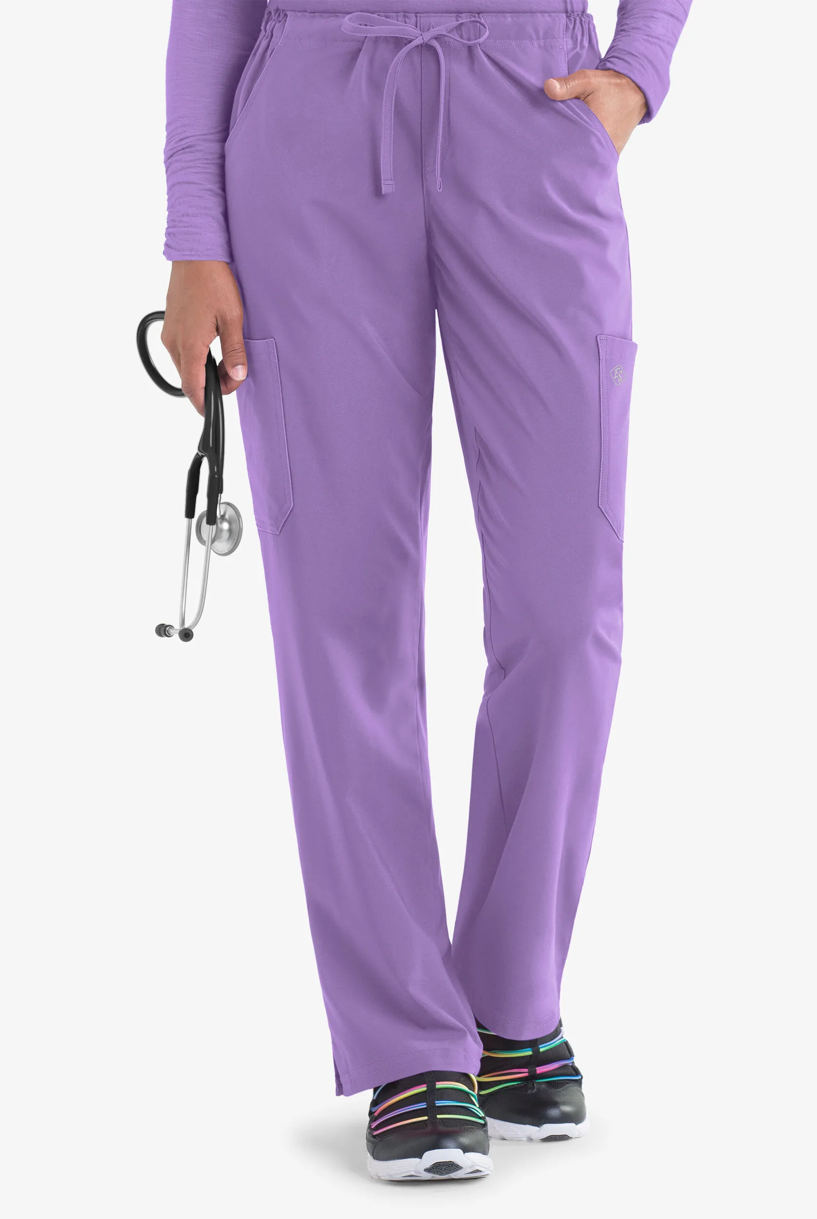 Pantalón médico Easy STRETCH Eden con cordón y 4 bolsillos para mujer