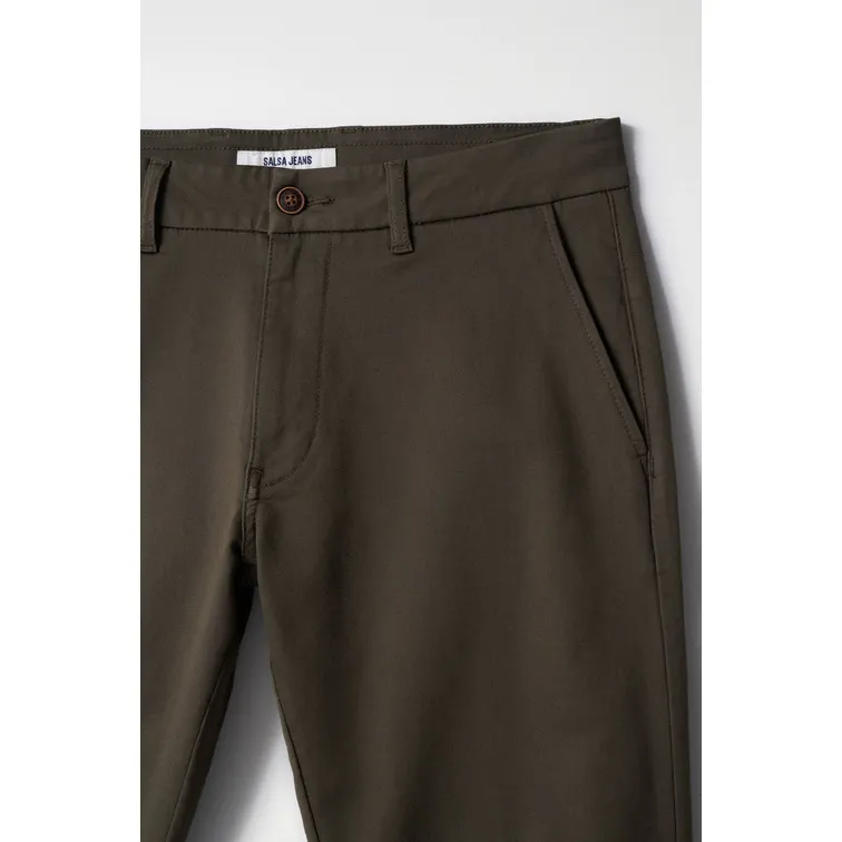 PANTALON CHINO S-ACTIV SLIM FIT HOMBRE SALSA