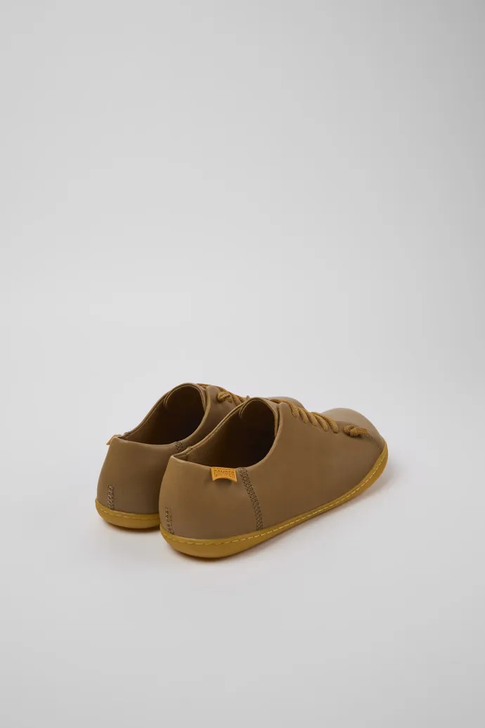 Peu Zapatos de piel beige para hombre
