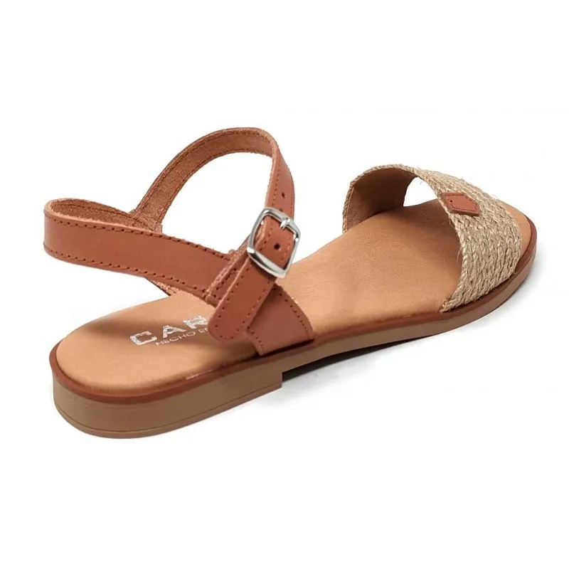SANDALIA MUJER PIEL CARLA 8702
