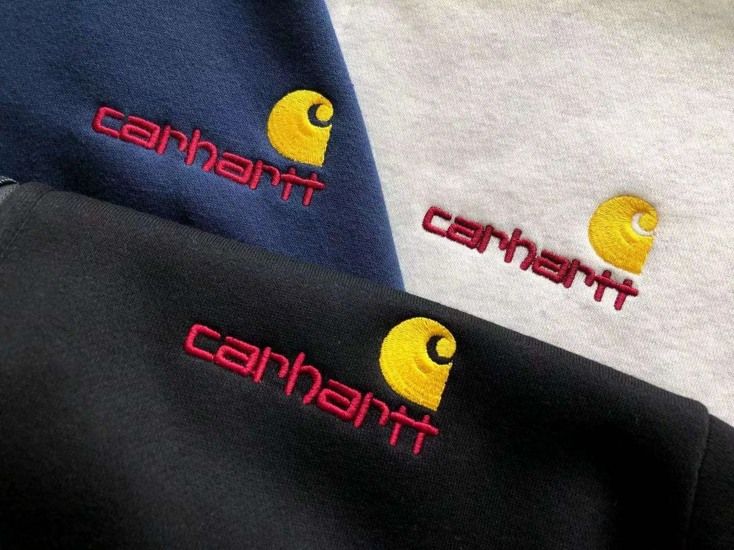 Sudadera con Cremallera Corta Carhartt