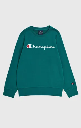 Sudadera de niño de felpa francesa con bordados