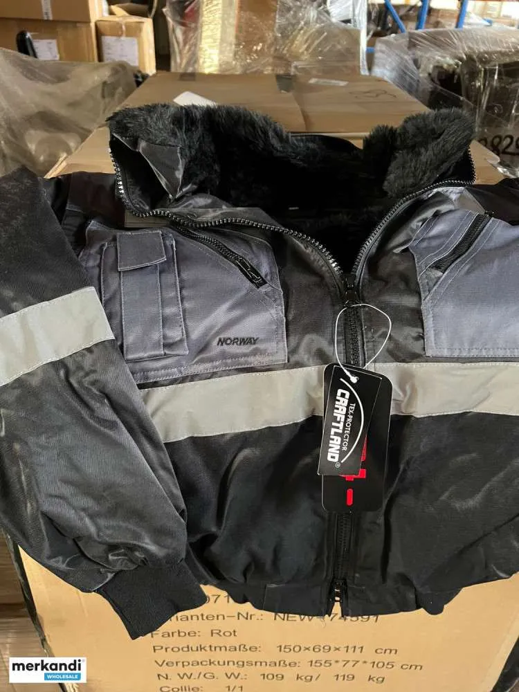 Suministros de ropa Ropa de hombre y ropa de trabajo: zapatos de seguridad, chaquetas de invierno, pantalones de trabajo, suéter