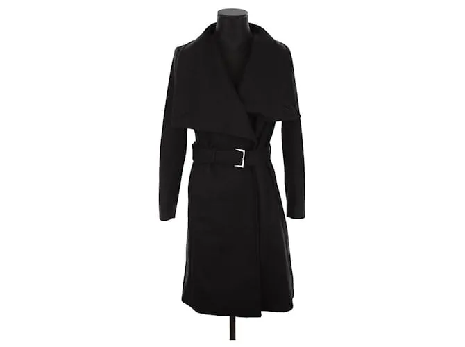 Ted Baker Abrigo de lana Negro 