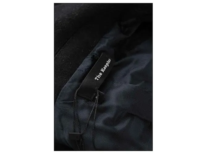 The Kooples Abrigo de lana Negro 