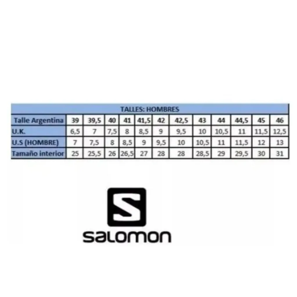Zapatillas salomon hombre 411090+medias gratis!!!